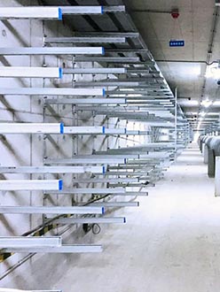 Utility Tunnel Supports